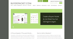 Desktop Screenshot of buyerspacket.com