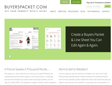 Tablet Screenshot of buyerspacket.com